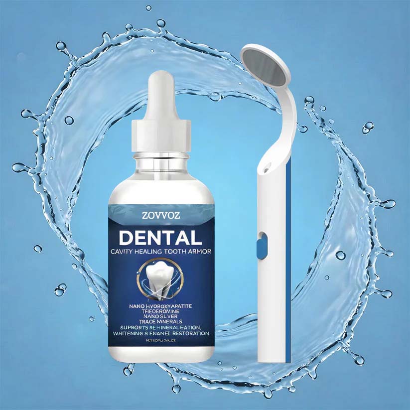 ZOVVOZ™ Advanced Enamel Repair & Whitening Kit (Includes Free LED Mirror)