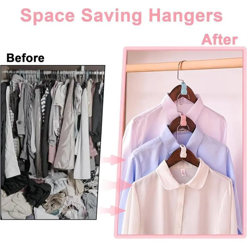 ✨Day Sale 50% OFF✨Space Saving Hangers Connector Hooks