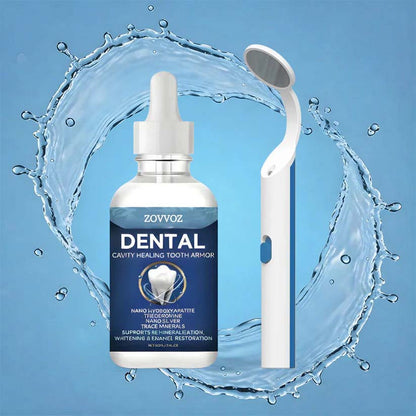 ZOVVOZ™ Advanced Enamel Repair & Whitening Kit (Includes Free LED Mirror)