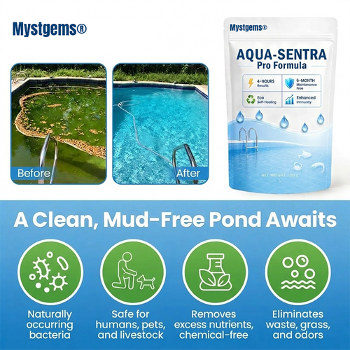 Aqua-Sentra Pro Formula- End AlgaeNightmares, Restore YourPond's Beauty Fast!