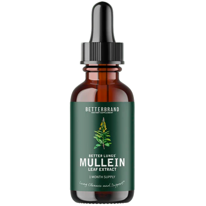 BetterLungs® Mullein + Chlorophyll Lung Drops