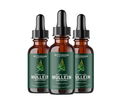 BetterLungs® Mullein + Chlorophyll Lung Drops