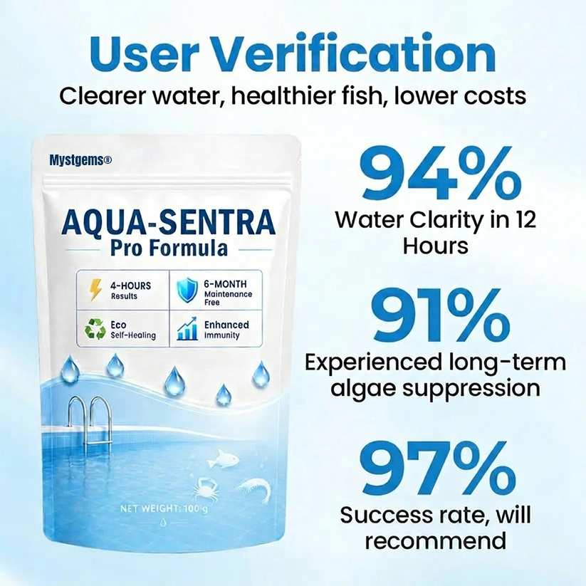 Aqua-Sentra Pro Formula- End AlgaeNightmares, Restore YourPond's Beauty Fast!