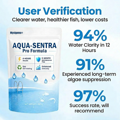 Aqua-Sentra Pro Formula- End AlgaeNightmares, Restore YourPond's Beauty Fast!