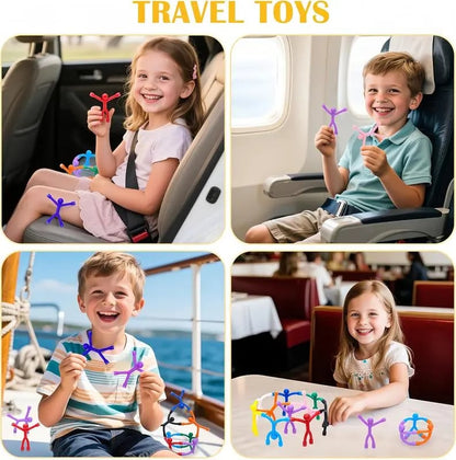 Magnetic Fidget Toys  Bright Solid Colors BPA-Free Sensory Building Fridge Kids Toys