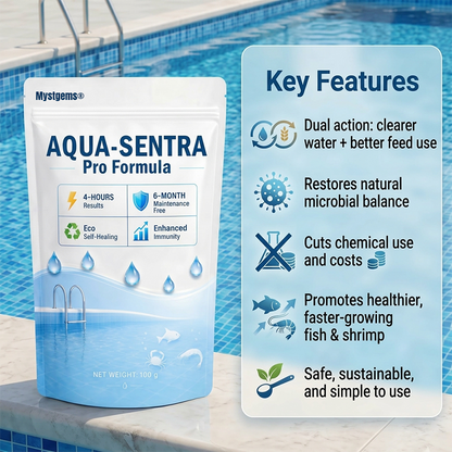 Aqua-Sentra Pro Formula- End AlgaeNightmares, Restore YourPond's Beauty Fast!