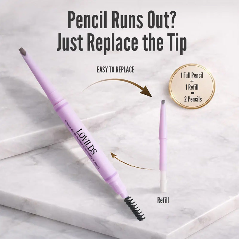 Feather Edge Brow Pencil 3-in-1 Kit (Pencil + Refill + Sanding Sponge)