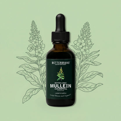 BetterLungs® Mullein + Chlorophyll Lung Drops