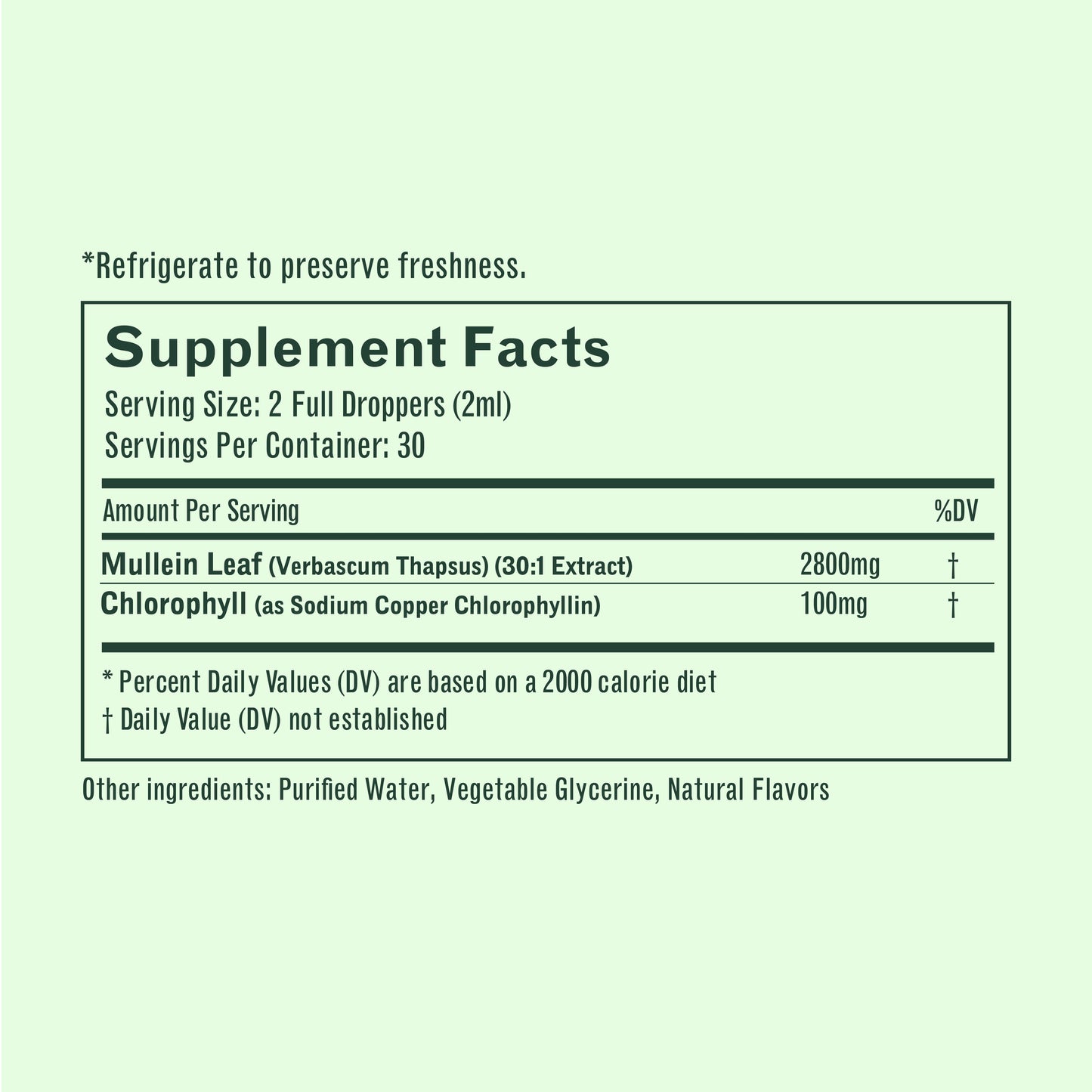 BetterLungs® Mullein + Chlorophyll Lung Drops