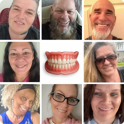 🌎Ends Today: 70% OFF! - Custom-Fit Full Functional Dentures Make you more confident✨